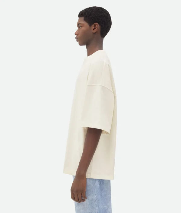 Bottega Veneta Jersey Oversized T-Shirt> T-Shirts