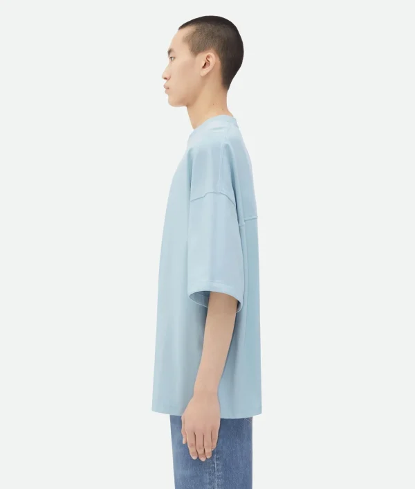 Bottega Veneta Jersey Oversized T-Shirt> T-Shirts