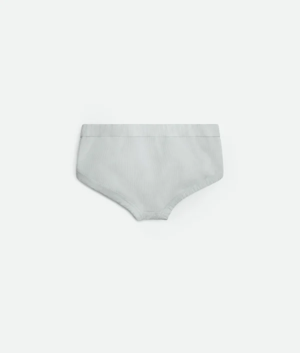 Bottega Veneta Jersey Rib Leather Boxer> Leather