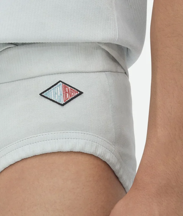 Bottega Veneta Jersey Rib Leather Boxer> Leather