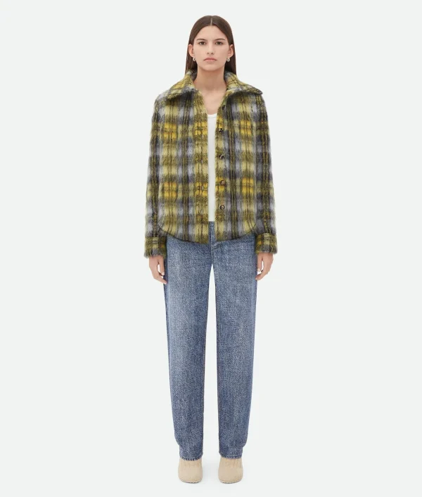 Bottega Veneta Knitted Mohair Jacket>Women Jackets