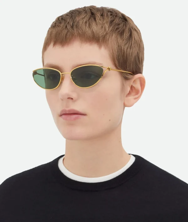 Bottega Veneta Knot Cat Eye Sunglasses>Women Sunglasses | Sunglasses