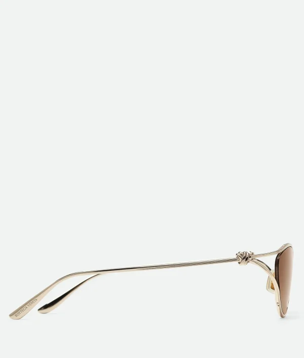 Bottega Veneta Knot Cat Eye Sunglasses>Women Sunglasses | Sunglasses