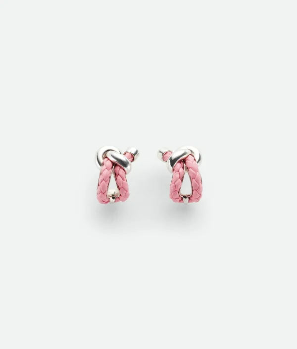 Bottega Veneta Knot Hoop Earrings>Women Earrings