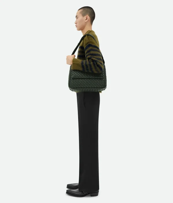 Bottega Veneta Large Cobble Messenger> Crossbody