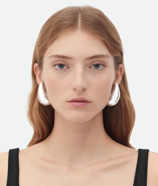 Bottega Veneta Large Drop Earrings>Women Earrings