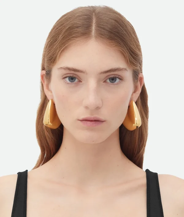 Bottega Veneta Large Fin Earrings>Women Earrings