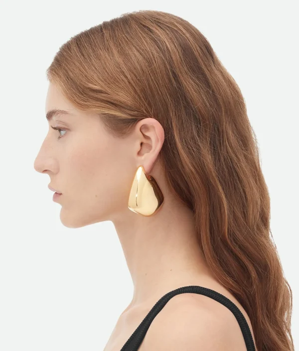 Bottega Veneta Large Fin Earrings>Women Earrings