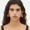 Bottega Veneta Large H Beam Earrings>Women Earrings