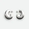 Bottega Veneta Large H Beam Earrings>Women Earrings