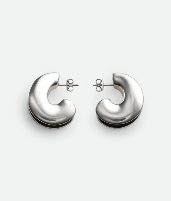 Bottega Veneta Large H Beam Earrings>Women Earrings