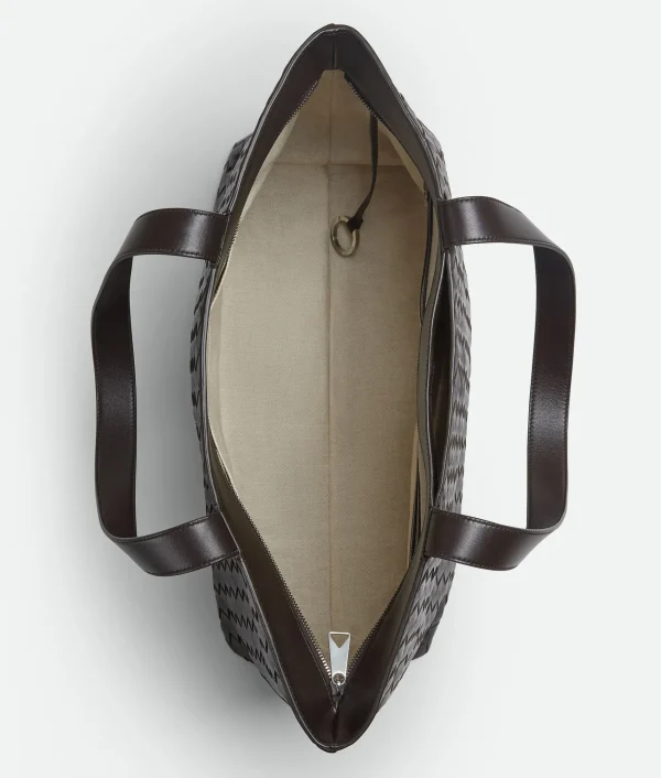 Bottega Veneta Large Intrecciato Zipped Tote> Shopper
