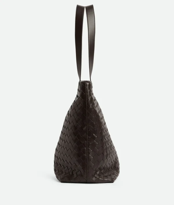 Bottega Veneta Large Intrecciato Zipped Tote> Shopper