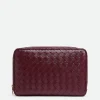 Bottega Veneta Large Intrecciato Zippered Pouch>Women Pouches And Travel Accessories