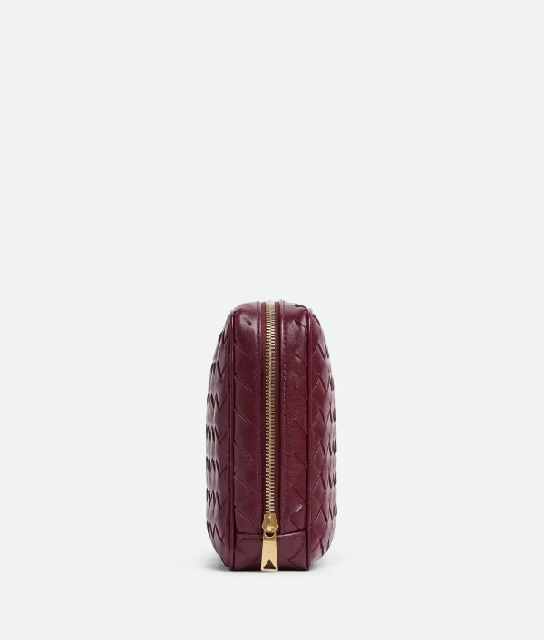 Bottega Veneta Large Intrecciato Zippered Pouch>Women Pouches And Travel Accessories