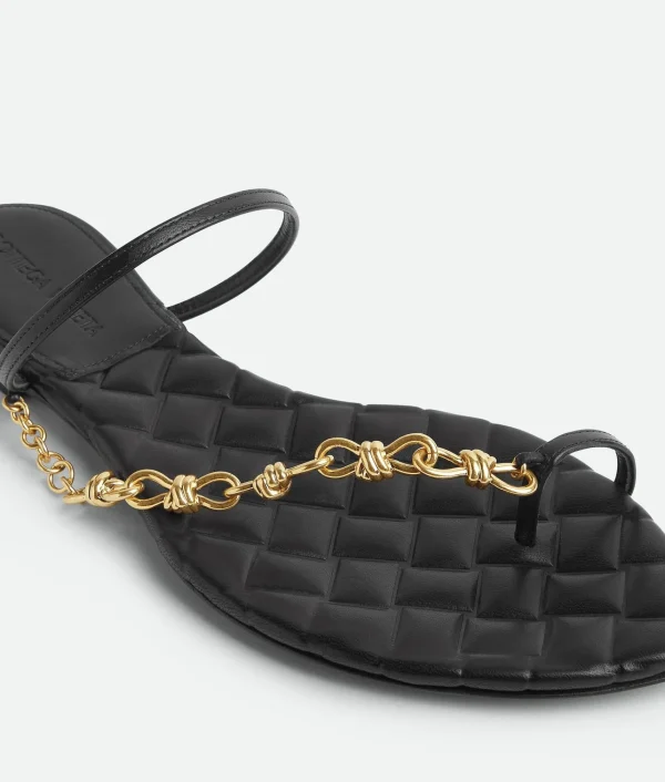 Bottega Veneta Leaf Flat Sandal>Women Sandals