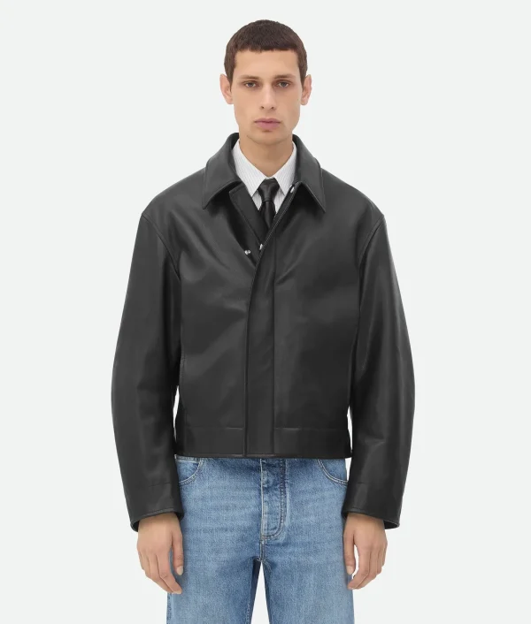Bottega Veneta Leather Blouson> Leather | Jackets