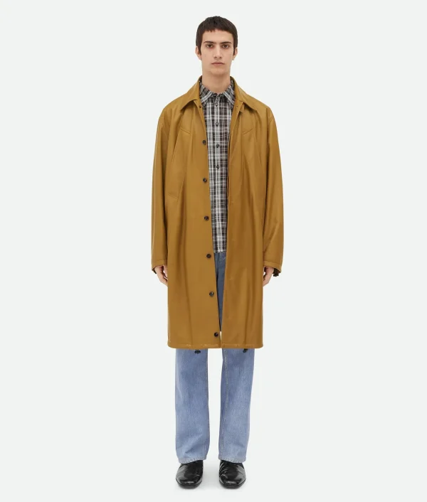 Bottega Veneta Leather Coat> Coats | Leather