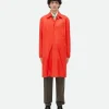 Bottega Veneta Leather Coat> Coats