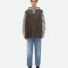 Bottega Veneta Leather Gilet> Coats