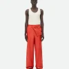 Bottega Veneta Leather Sailor Trousers> Trousers And Shorts | Leather