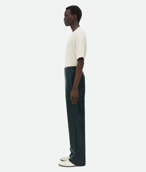 Bottega Veneta Leather Sailor Trousers> Trousers And Shorts | Leather