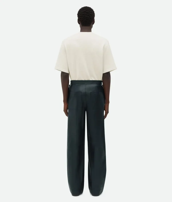 Bottega Veneta Leather Sailor Trousers> Trousers And Shorts | Leather