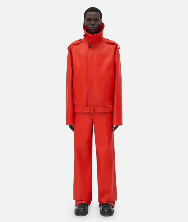 Bottega Veneta Leather Sailor Trousers> Trousers And Shorts | Leather