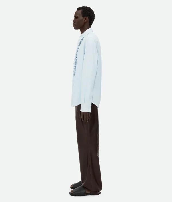 Bottega Veneta Leather Shirt> Shirts | Leather