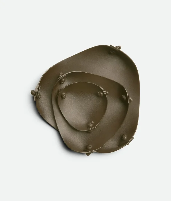 Bottega Veneta Leather Tray - M> Leather Accessories