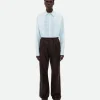 Bottega Veneta Leather Trousers> Trousers And Shorts | Leather