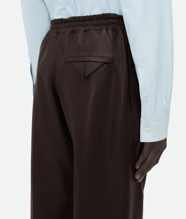 Bottega Veneta Leather Trousers> Trousers And Shorts | Leather
