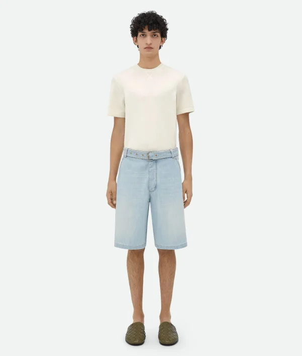 Bottega Veneta ed Denim Shorts> Denim | Trousers And Shorts