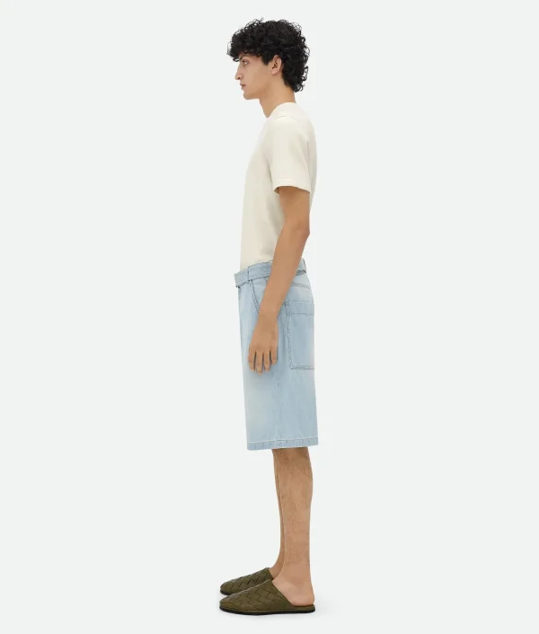 Bottega Veneta ed Denim Shorts> Denim | Trousers And Shorts