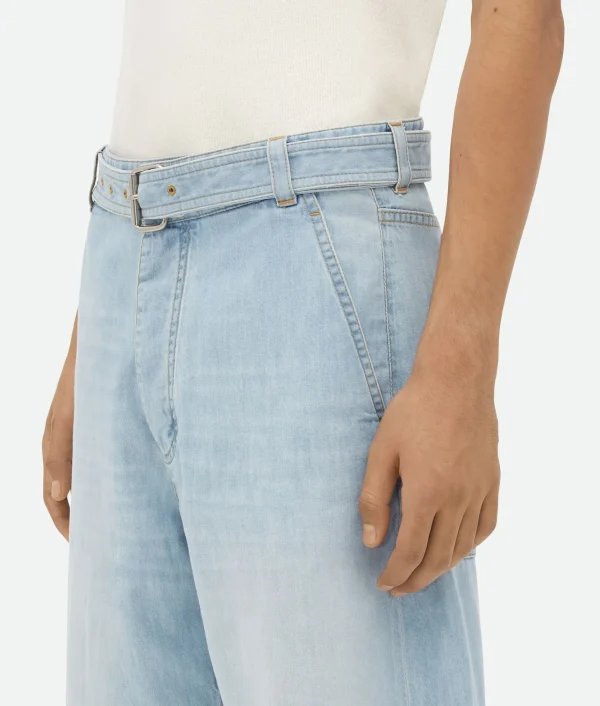 Bottega Veneta ed Denim Shorts> Denim | Trousers And Shorts