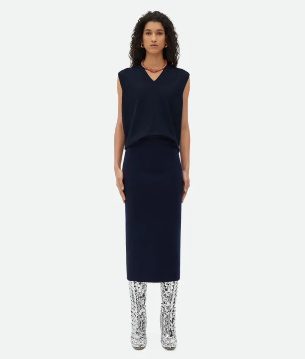 Bottega Veneta Light Cashmere Skirt>Women Skirts
