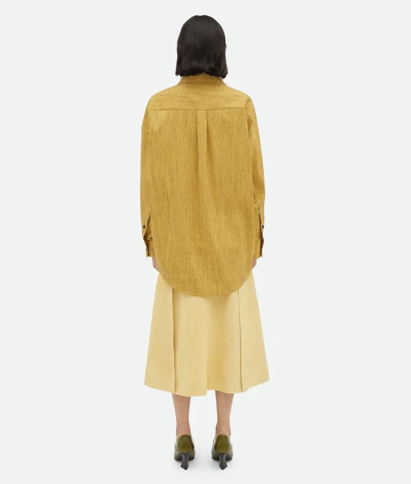 Bottega Veneta Light Cotton Frise Shirt>Women Shirts