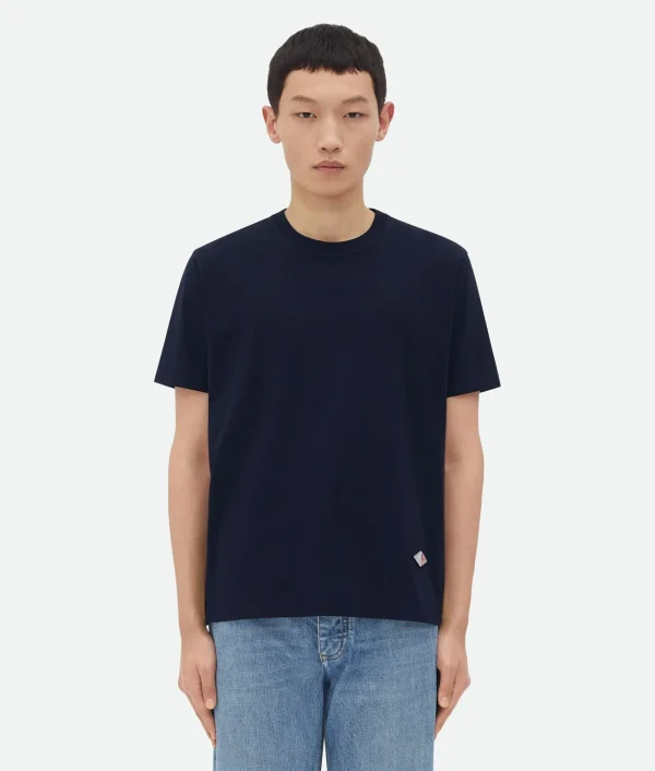 Bottega Veneta Light Cotton Jersey T-Shirt> T-Shirts