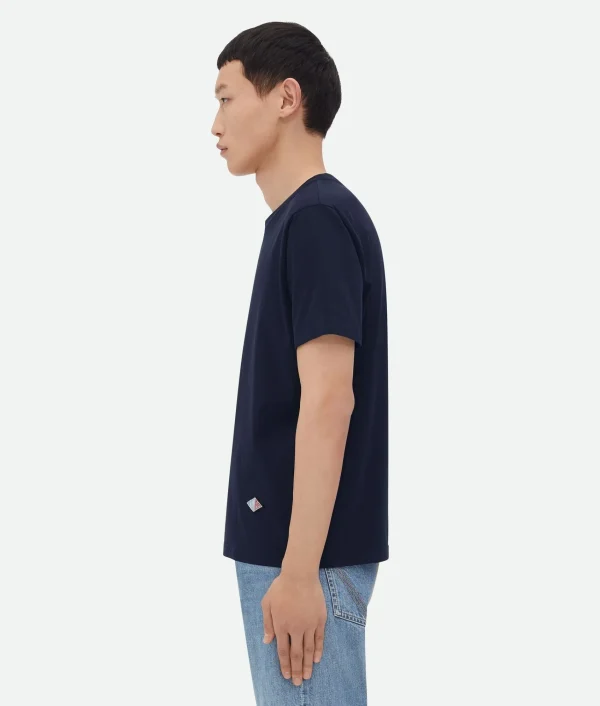 Bottega Veneta Light Cotton Jersey T-Shirt> T-Shirts