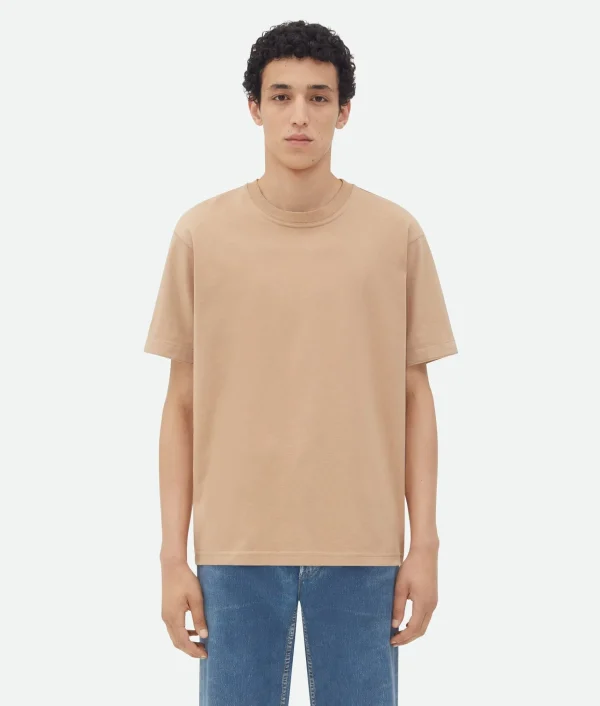 Bottega Veneta Light Cotton T-Shirt> T-Shirts