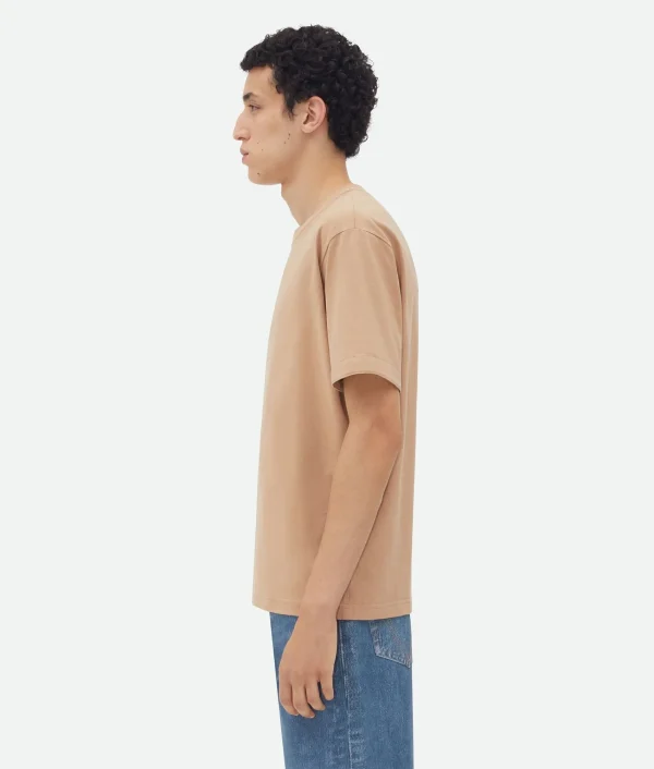 Bottega Veneta Light Cotton T-Shirt> T-Shirts