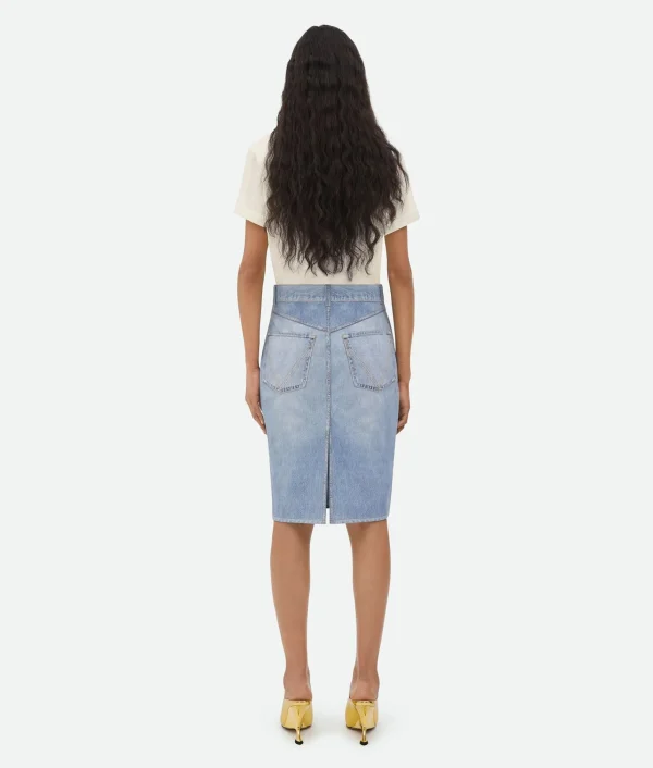 Bottega Veneta Light Cotton T-Shirt>Women Tops And T-Shirts