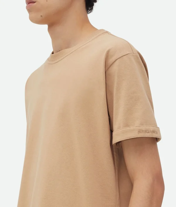 Bottega Veneta Light Cotton T-Shirt> T-Shirts