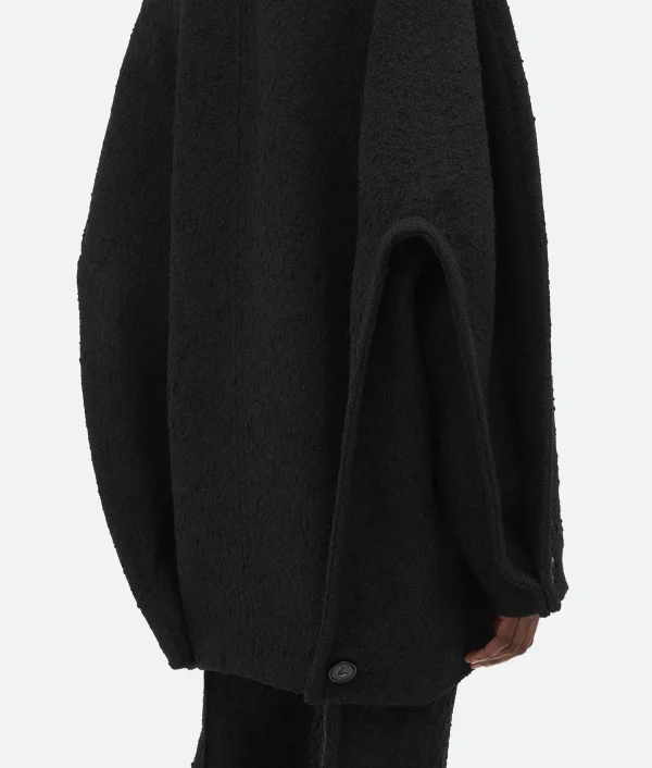 Bottega Veneta Light Cotton Tweed Cocoon Coat>Women Coats