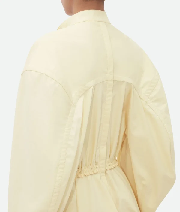 Bottega Veneta Light Cotton Twill Balloon Dress>Women Dresses