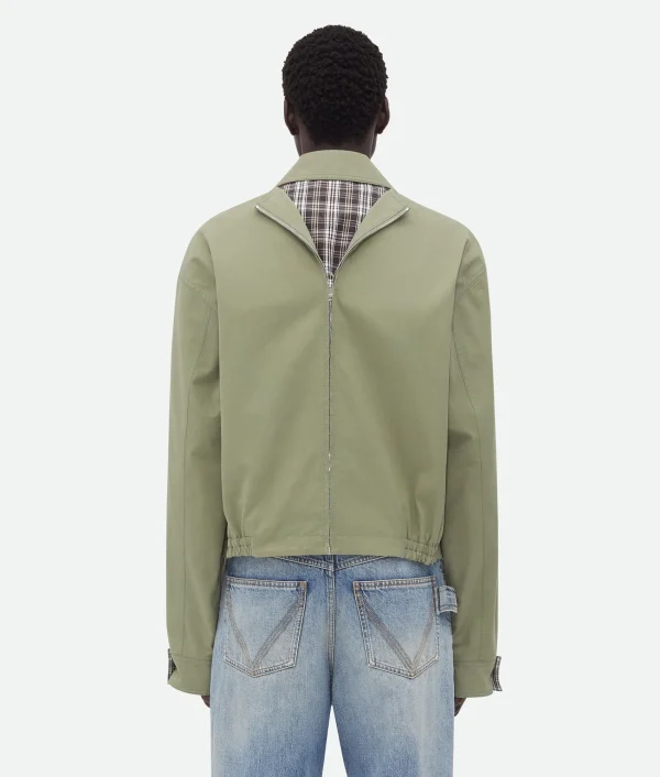 Bottega Veneta Light Cotton Twill Blouson> Coats
