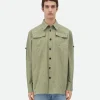 Bottega Veneta Light Cotton Twill Overshirt> Shirts