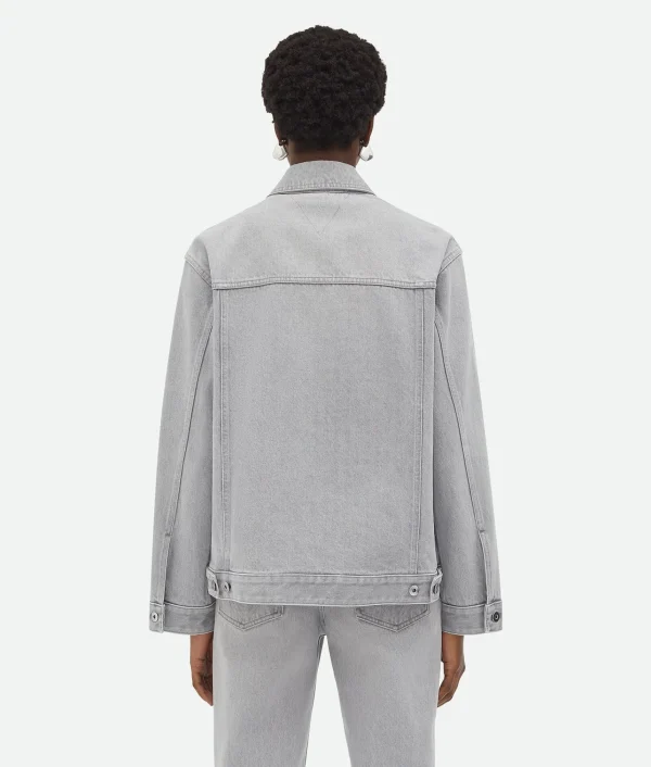Bottega Veneta Washed Denim Jacket>Women Jackets | Denim