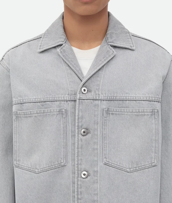 Bottega Veneta Washed Denim Shirt> Shirts | Denim