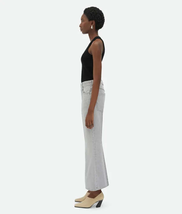 Bottega Veneta Washed Flared Denim>Women Denim